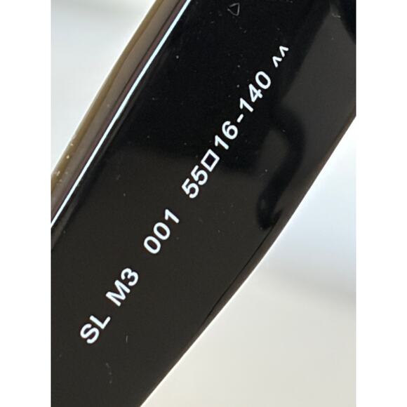 Saint‎ Laurent Paris SL M3 001 Black Sunglasses 55-16-140 Grey Lens main image 6